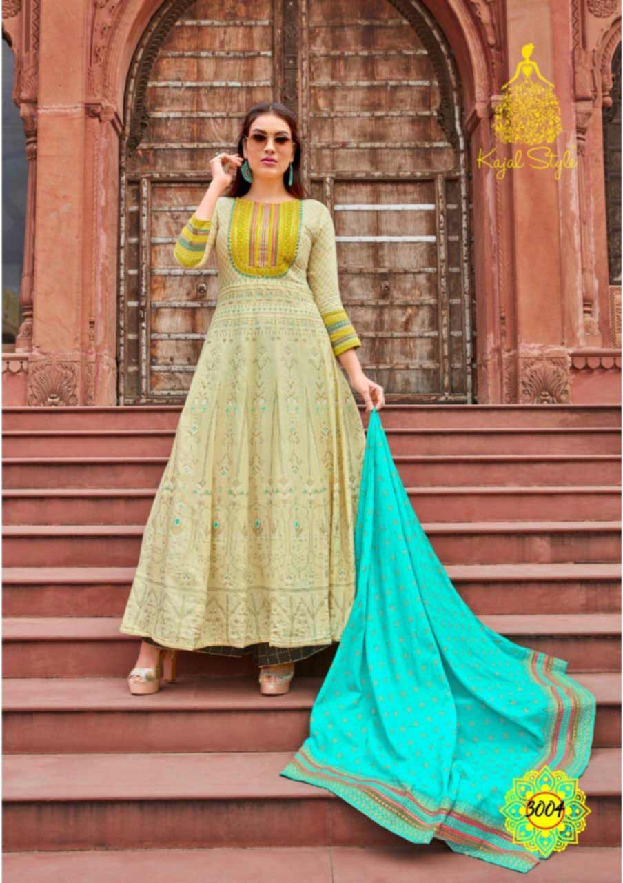 Kajal Style Gulzar Vol-3 Rayon Kurti Manufacturer Kajal Style Gulzar Vol-3 Rayon Kurti Manufacturer